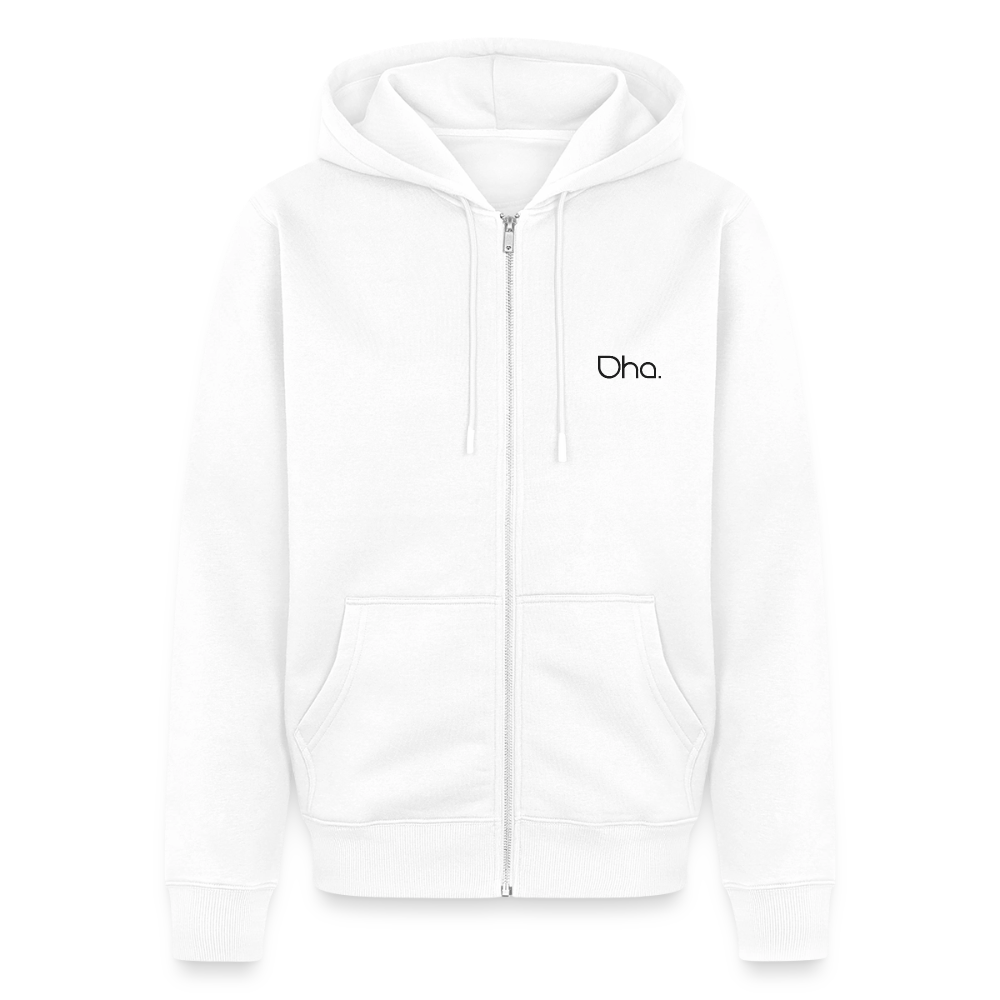Oha Herren Premium Kapuzenjacke - Weiß