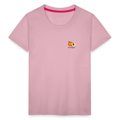 Kinder Premium T-Shirt - Plüschappel - Hellrosa