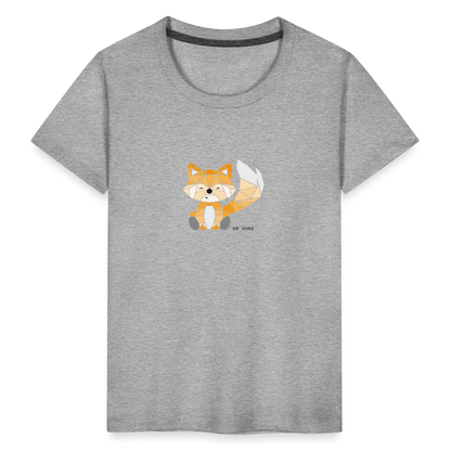 Kinder Premium T-Shirt - De Voss - Grau meliert