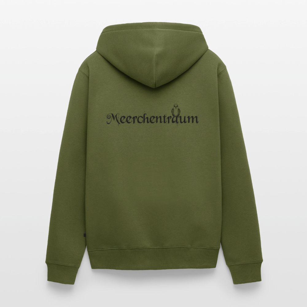 Meerchentraum -  Herren Premium Kapuzenjacke - Khaki