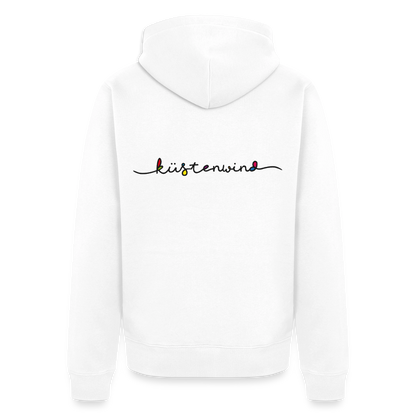 Küstenwind - Herren Premium Kapuzenjacke - Weiß