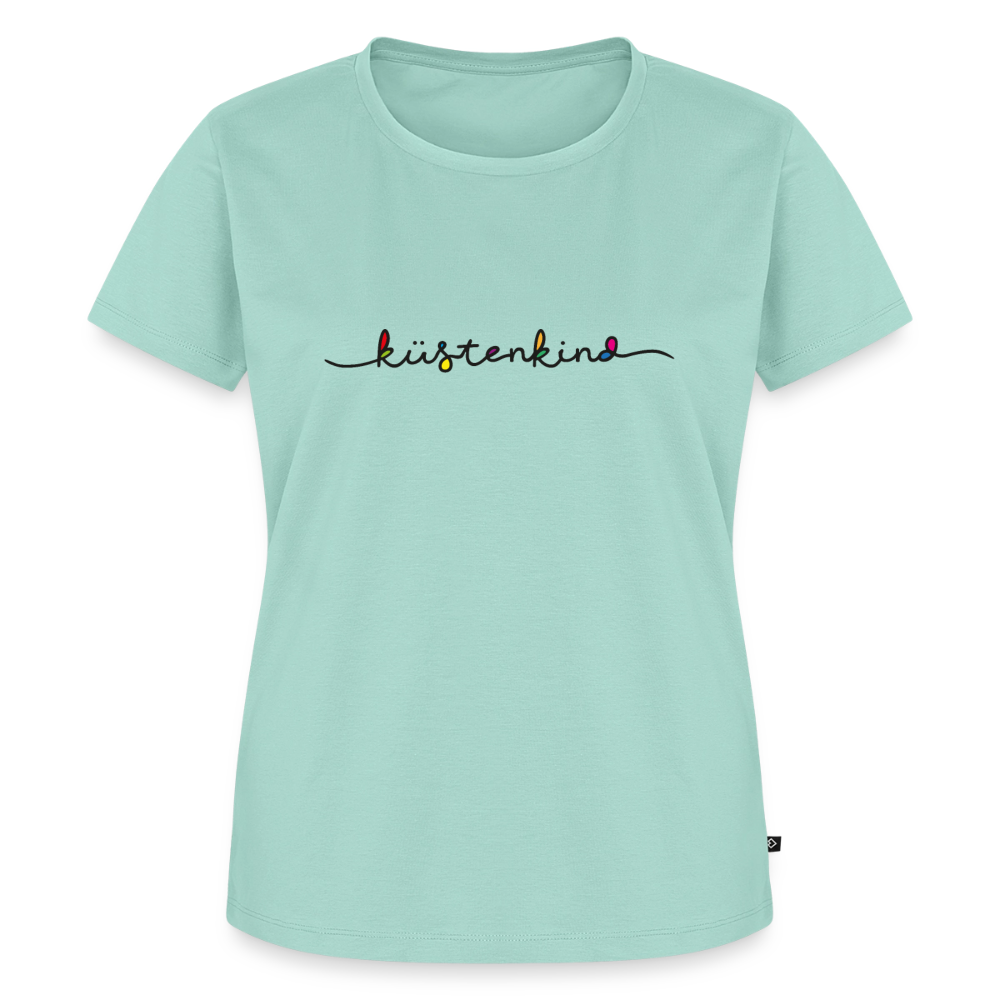 Damen Premium Bio T-Shirt - Küstenkind - Mint 