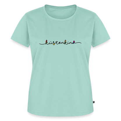 Damen Premium Bio T-Shirt - Küstenkind - Mint 