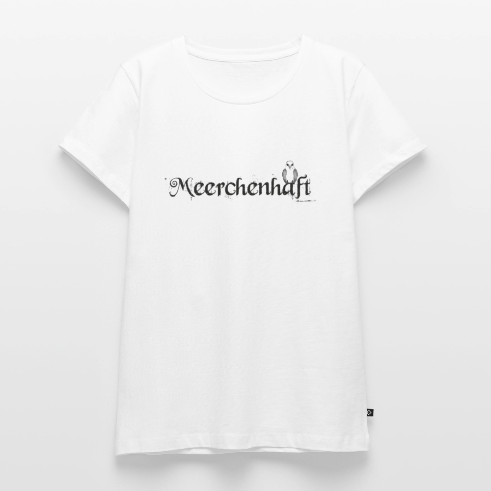 Meerchenhaft Damen Premium T-Shirt im nordischen Stil - Weiß