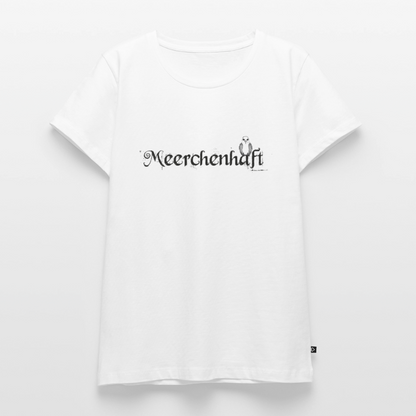Meerchenhaft Damen Premium T-Shirt im nordischen Stil - Weiß