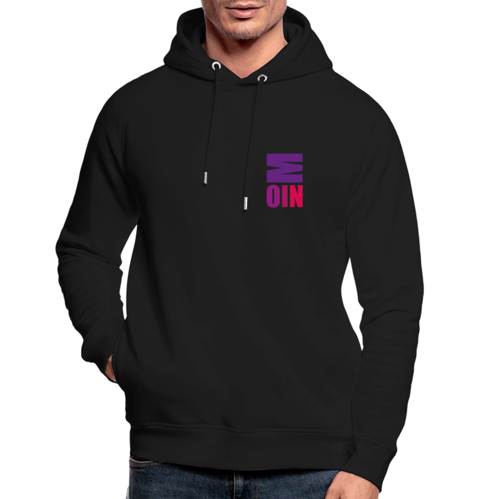 Unisex Bio-Hoodie - Moin - Schwarz