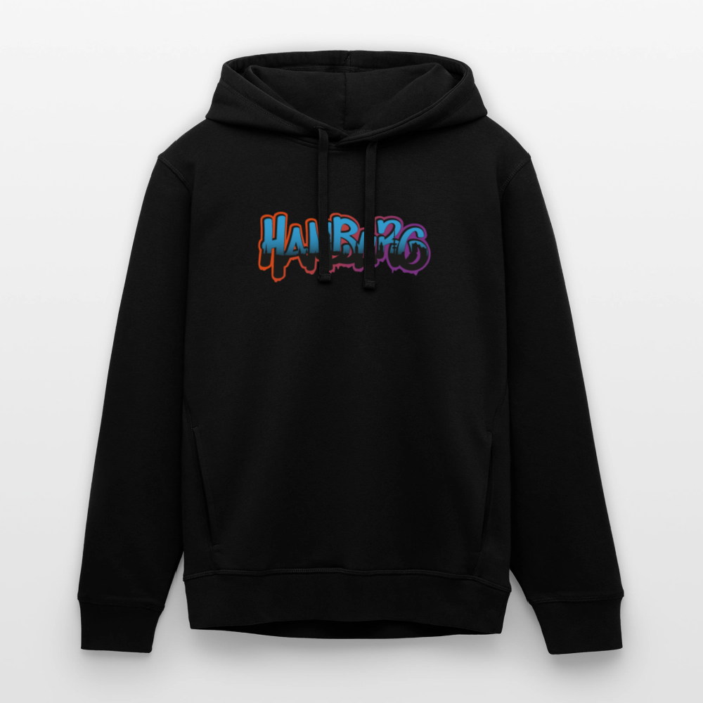 Unisex Bio-Hoodie - Hamburg - Schwarz