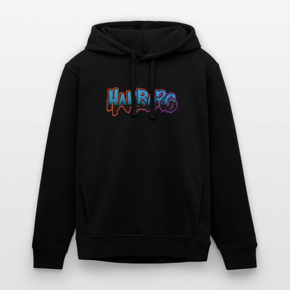 Unisex Bio-Hoodie - Hamburg - Schwarz