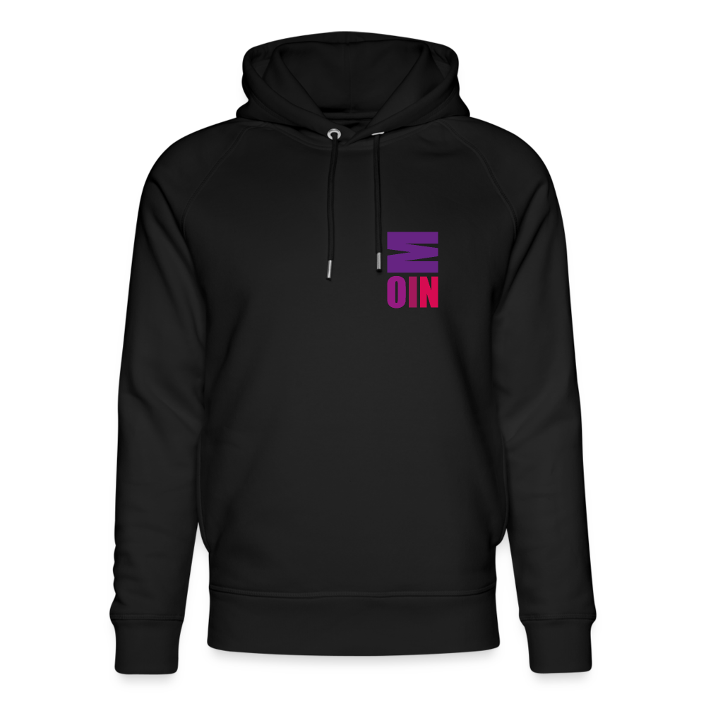 Unisex Bio-Hoodie - Moin - Schwarz