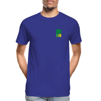 Männer Premium Bio T-Shirt - Moin - Königsblau