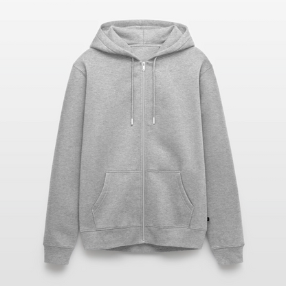 Herren Premium Kapuzenjacke - Waterkant - Grau meliert