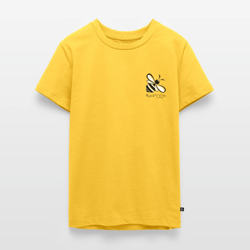 Teenager Premium T-Shirt - Plüschmoors - Gelb