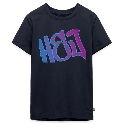 Teenager Premium T-Shirt "Hej" - Navy