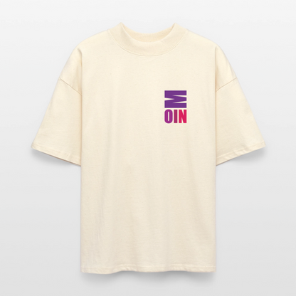 Unisex Oversize Bio-T-Shirt - Moin - Weißgrau