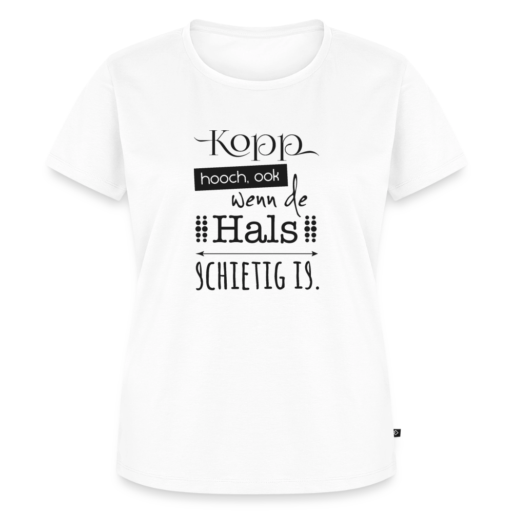 Damen Premium Bio T-Shirt - Kopp hooch - Weiß
