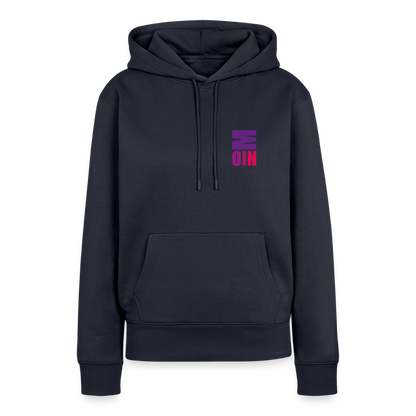 Damen Premium Hoodie - Moin - Navy
