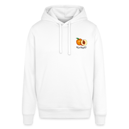 Unisex Bio-Hoodie - Plüschappel - Weiß