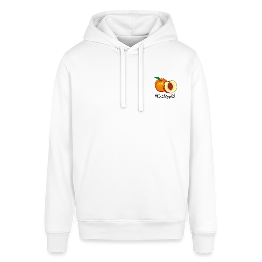 Unisex Bio-Hoodie - Plüschappel - Weiß