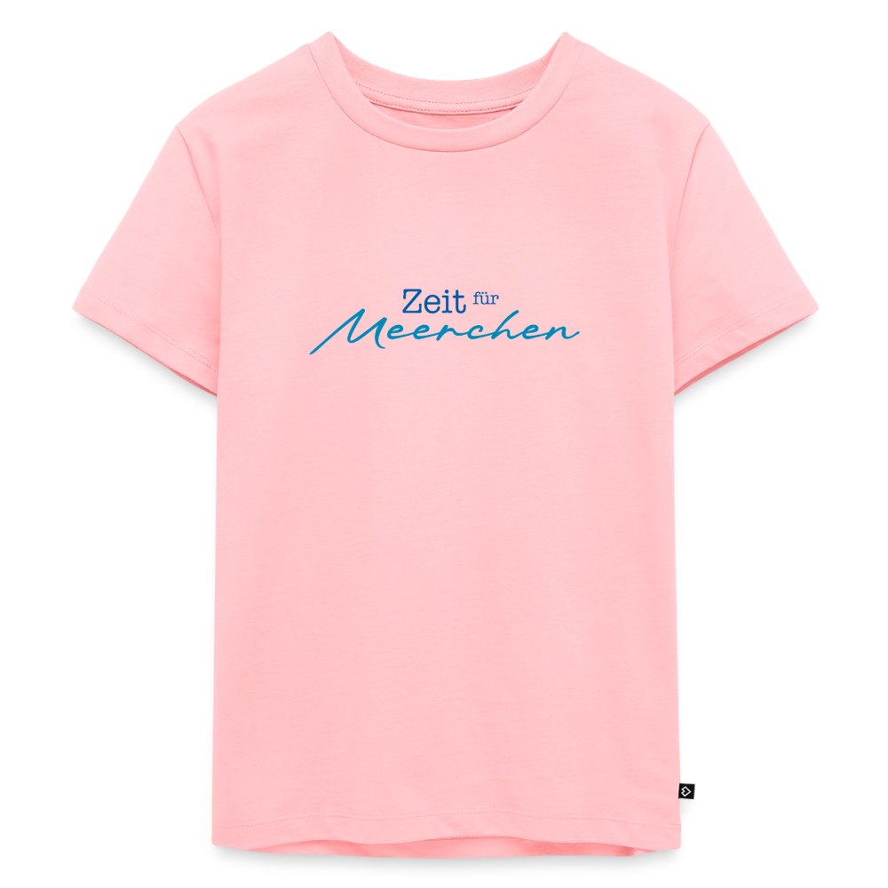 Kinder Premium T-Shirt "Zeit für Meerchen" - Rosa