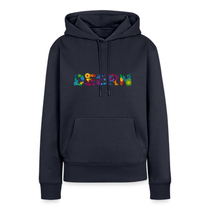 Damen Premium Hoodie - Deern - Navy