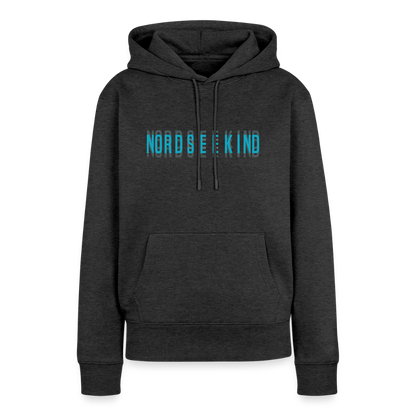 Nordseekind Damen Premium Hoodie - Anthrazit meliert