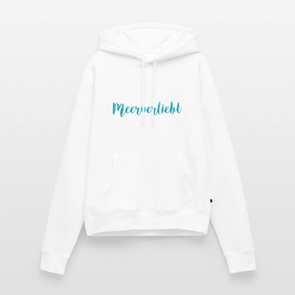 Damen Premium Hoodie - Meerverliebt - Weiß