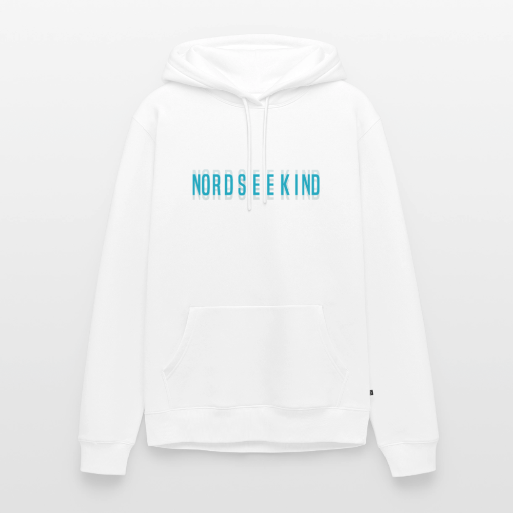 Nordseekind Herren Premium Hoodie - Weiß