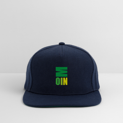 Snapback Cap - Moin Grün - Navy/Navy