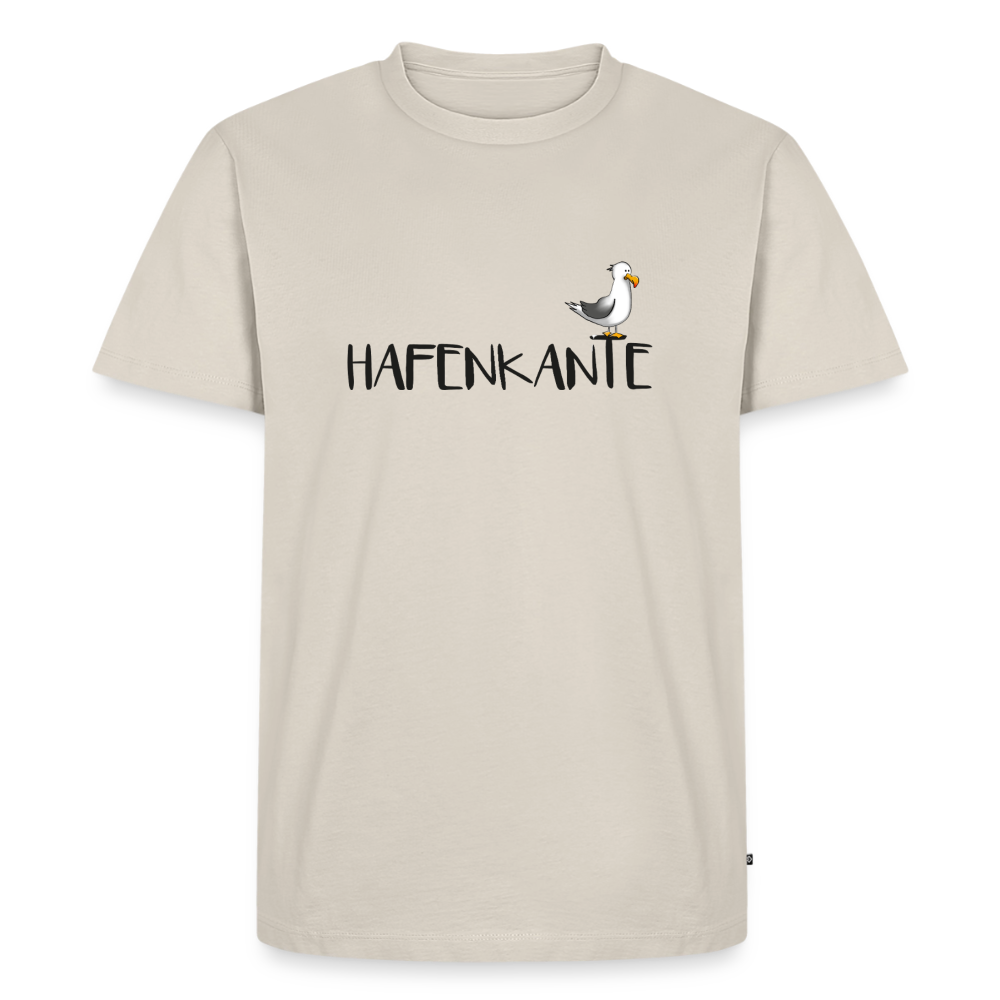 Hafenkante - Herren Premium Bio T-Shirt - Beige