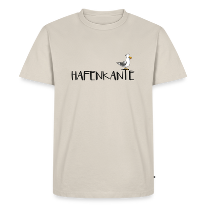 Hafenkante - Herren Premium Bio T-Shirt - Beige