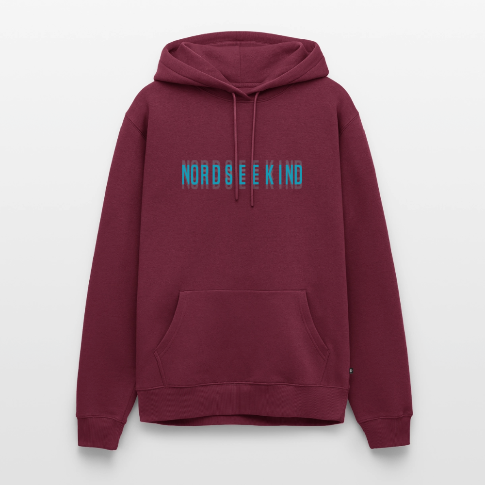 Nordseekind Herren Premium Hoodie - Burgunderrot