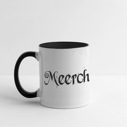 Merrchentraum - Panoramatasse - Weiß/Schwarz