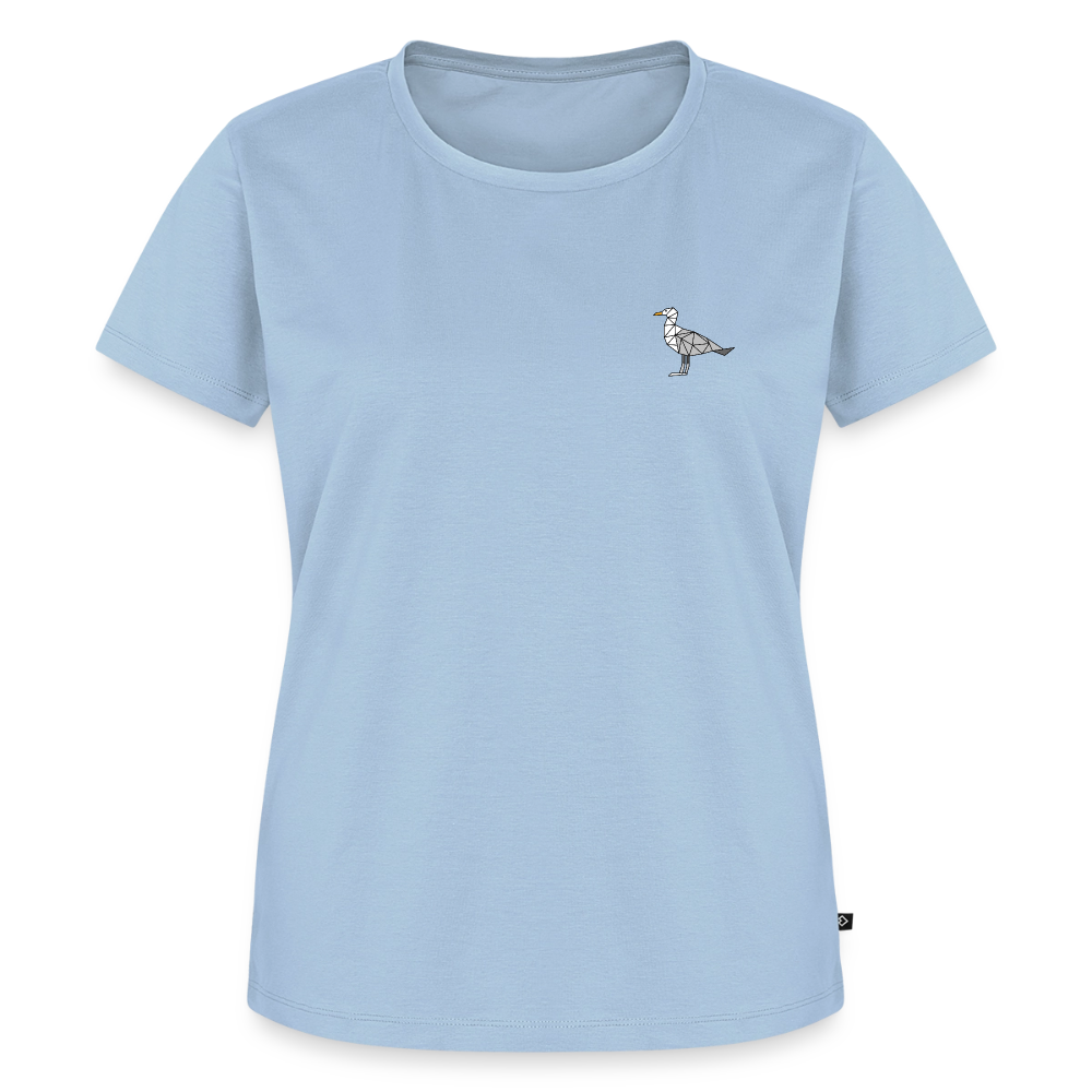 Möwe - Damen Premium Bio T-Shirt - Hellblau