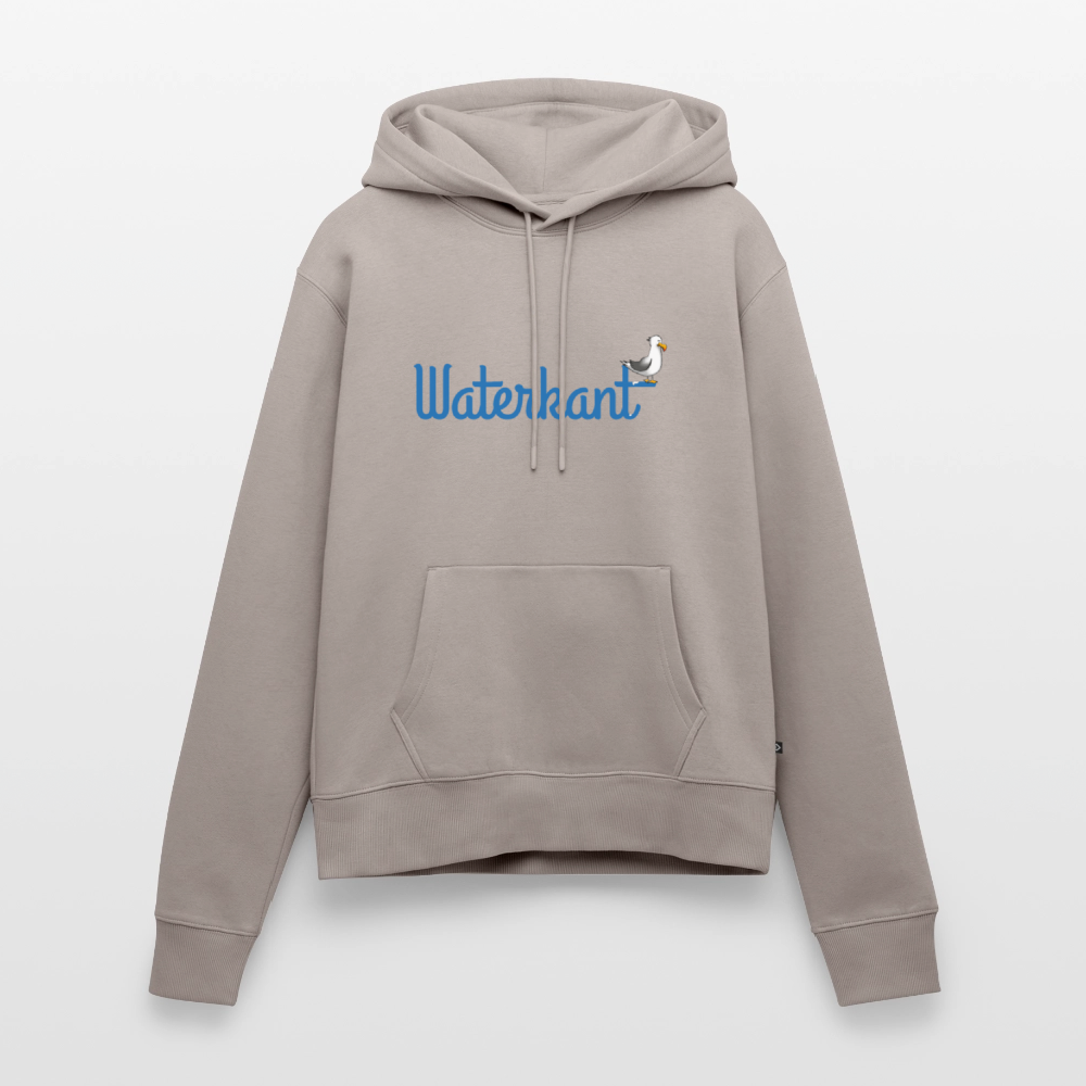 Damen Premium Hoodie - Waterkant - Taupe