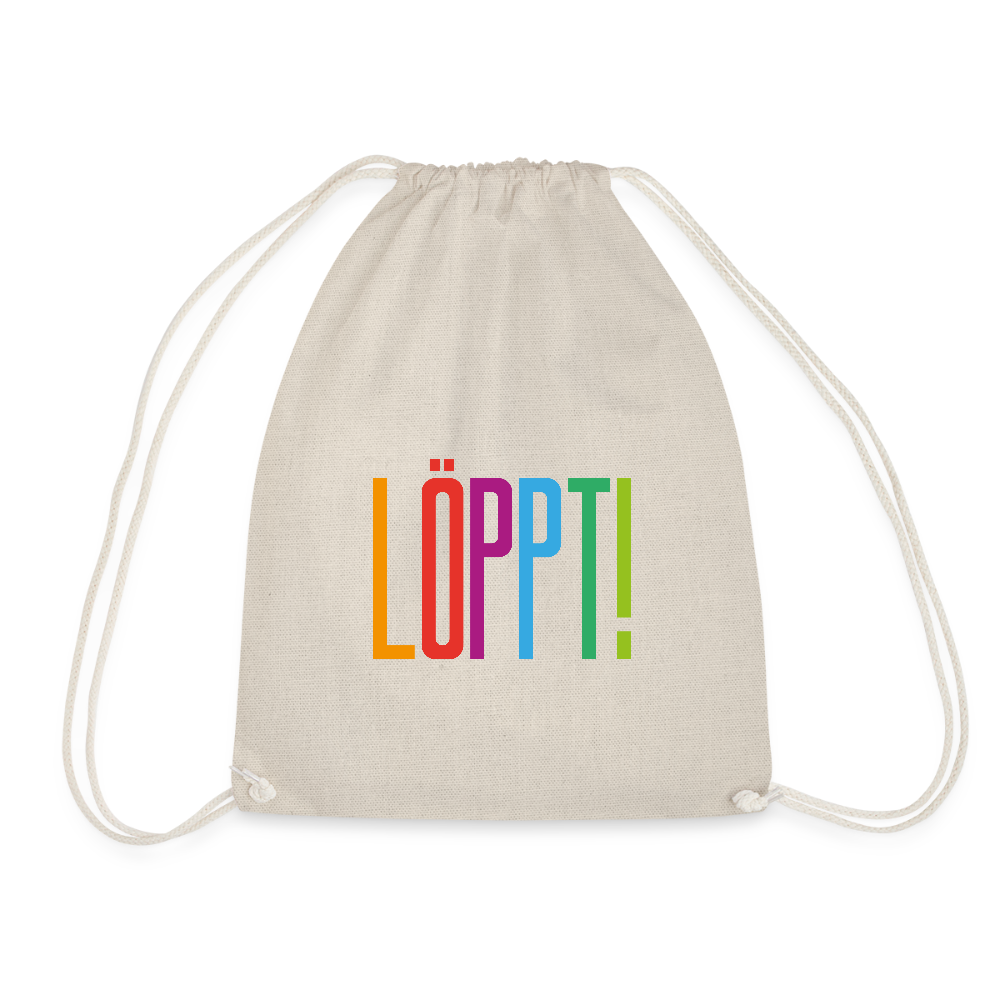 Turnbeutel - Löppt! - Natur