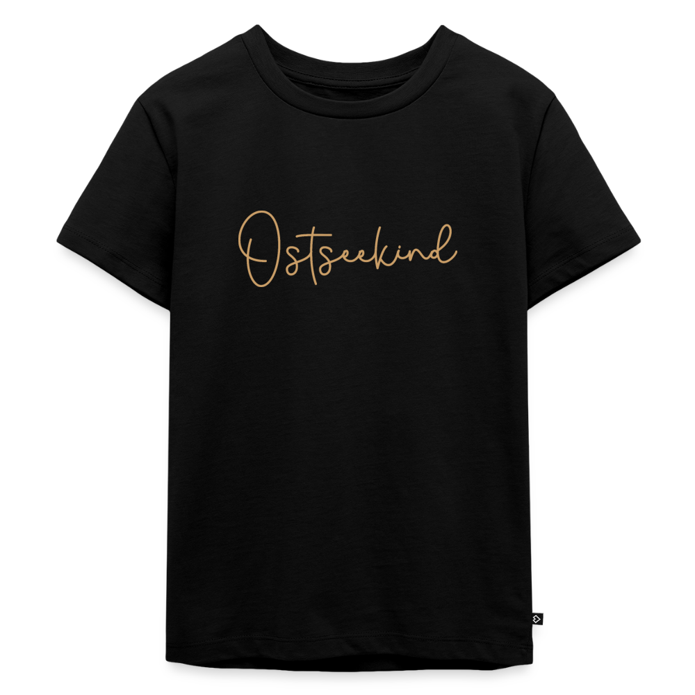Kinder Premium T-Shirt "Ostseekind" - Schwarz