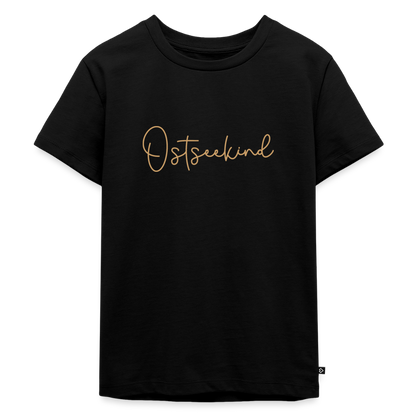 Kinder Premium T-Shirt "Ostseekind" - Schwarz