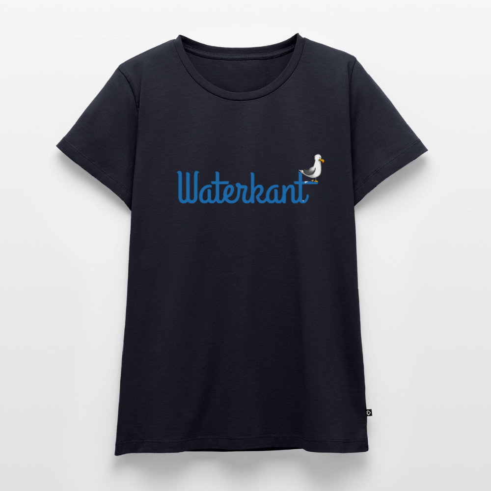 Damen Premium Bio T-Shirt - Waterkant - Navy
