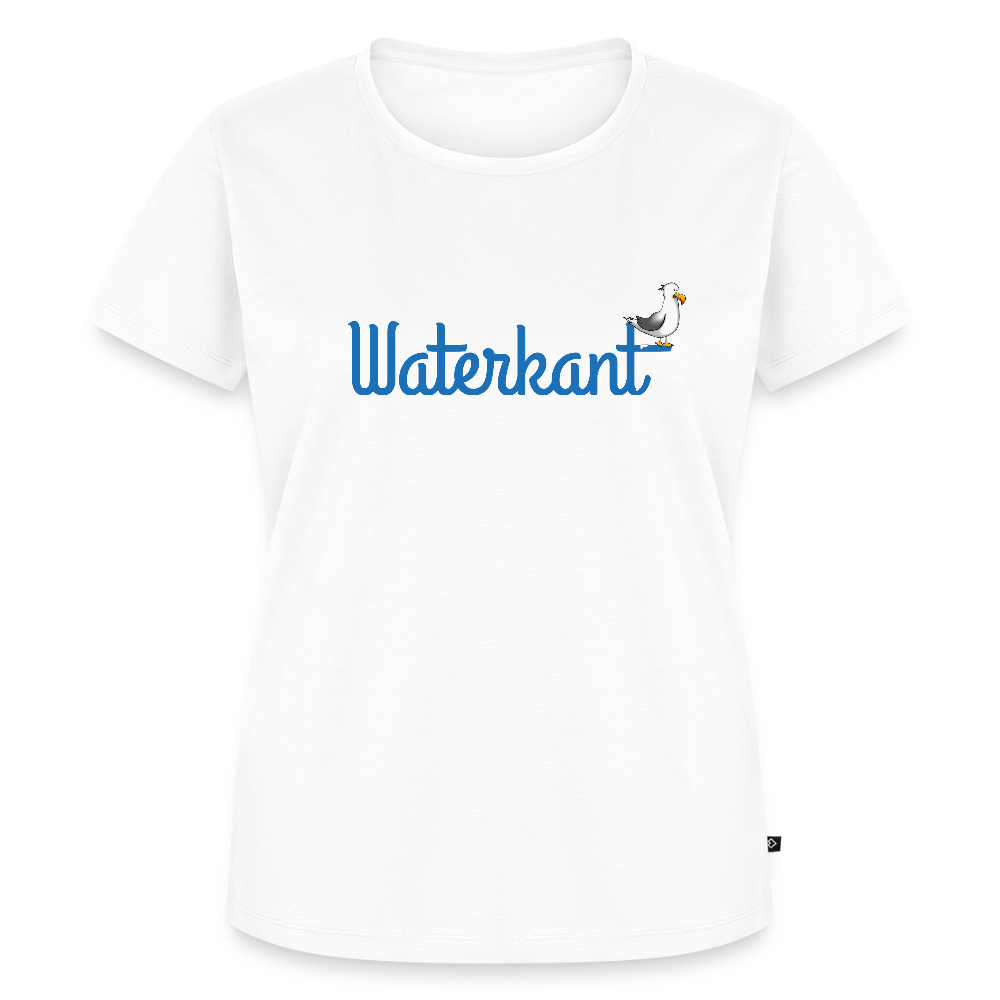 Damen Premium Bio T-Shirt - Waterkant - Weiß