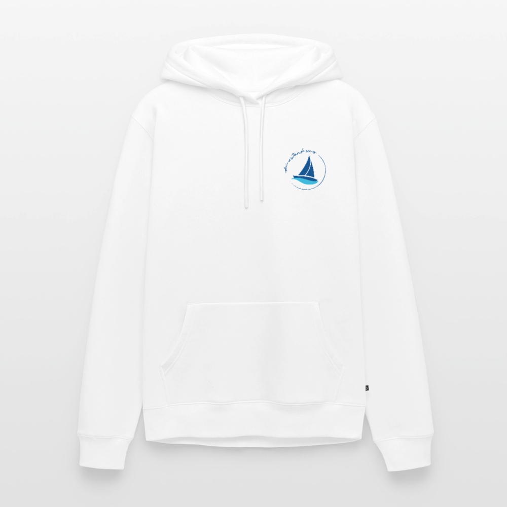 Küstenkurs - Herren Premium Hoodie - Weiß