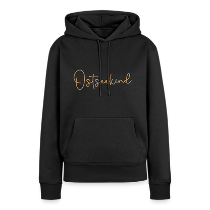 Damen Premium Hoodie - Ostseekind - Schwarz