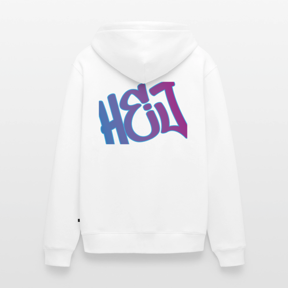 Herren Premium Kapuzenjacke - Hej - Weiß