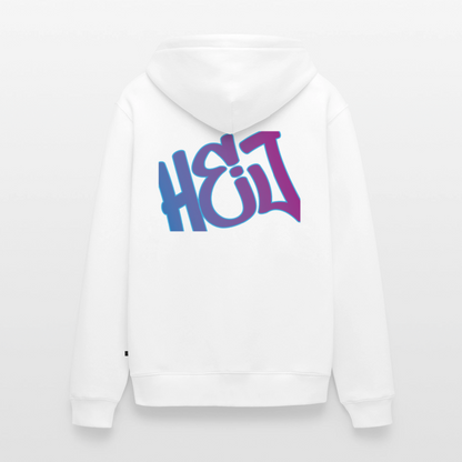 Herren Premium Kapuzenjacke - Hej - Weiß