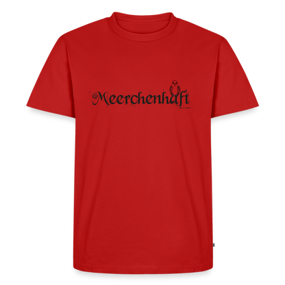 Meerchenhaft Herren Premium T-Shirt im nordischen Stil - Rot