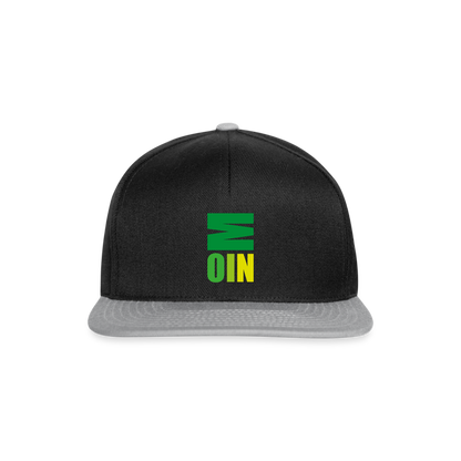 Snapback Cap - Moin Grün - Schwarz/Grau