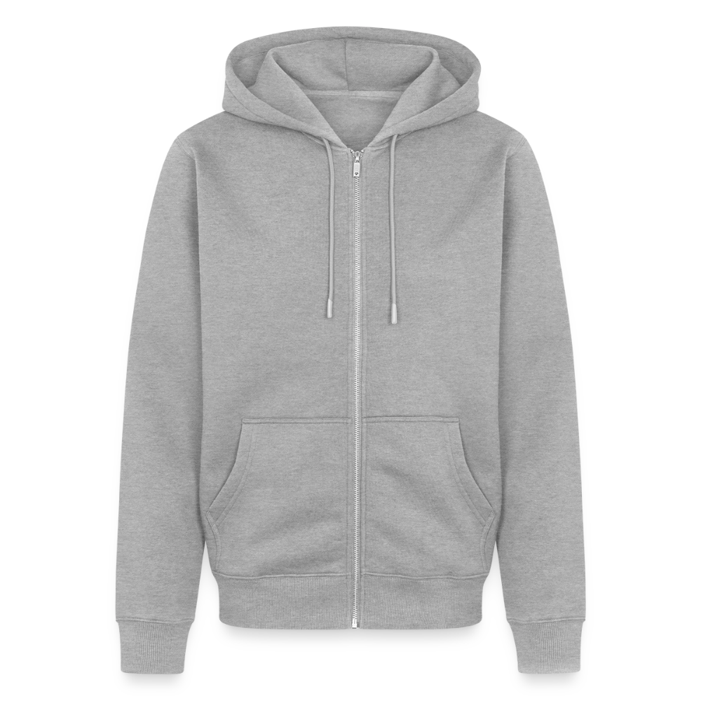 Ebbe - Herren Premium Kapuzenjacke - Grau meliert