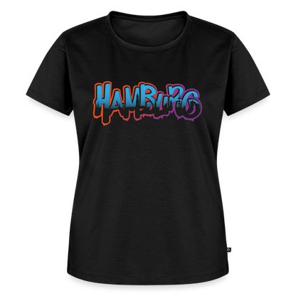 Damen Premium Bio T-Shirt - Hamburg - Schwarz