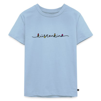 Kinder Premium T-Shirt "Küstenkind" - Hellblau
