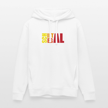 Unisex Bio-Hoodie - Schietegal - Weiß