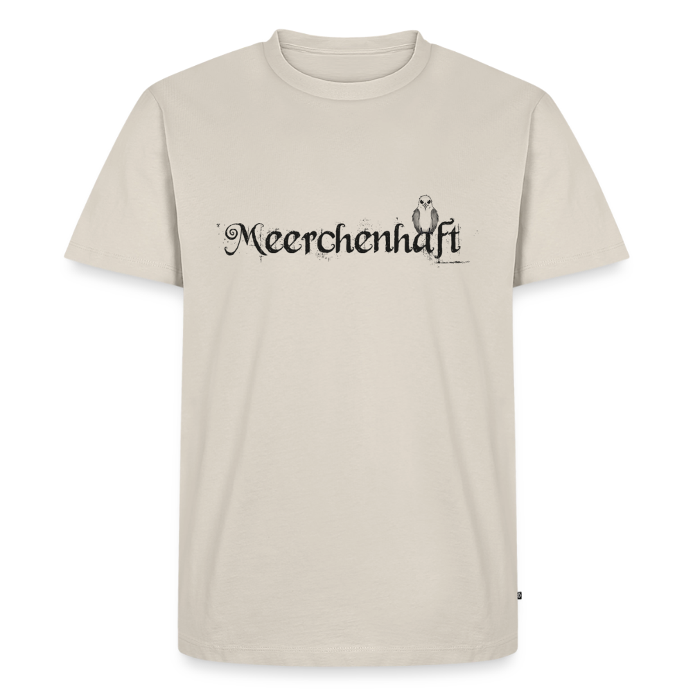Meerchenhaft Herren Premium T-Shirt im nordischen Stil - Beige